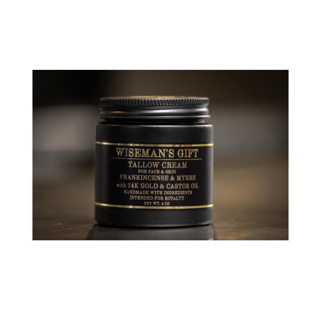 Wiseman's Gift - Frankincense & Myrrh Tallow Skin Cream 4oz