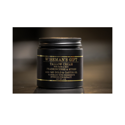 Wiseman's Gift - Frankincense & Myrrh Tallow Skin Cream 4oz