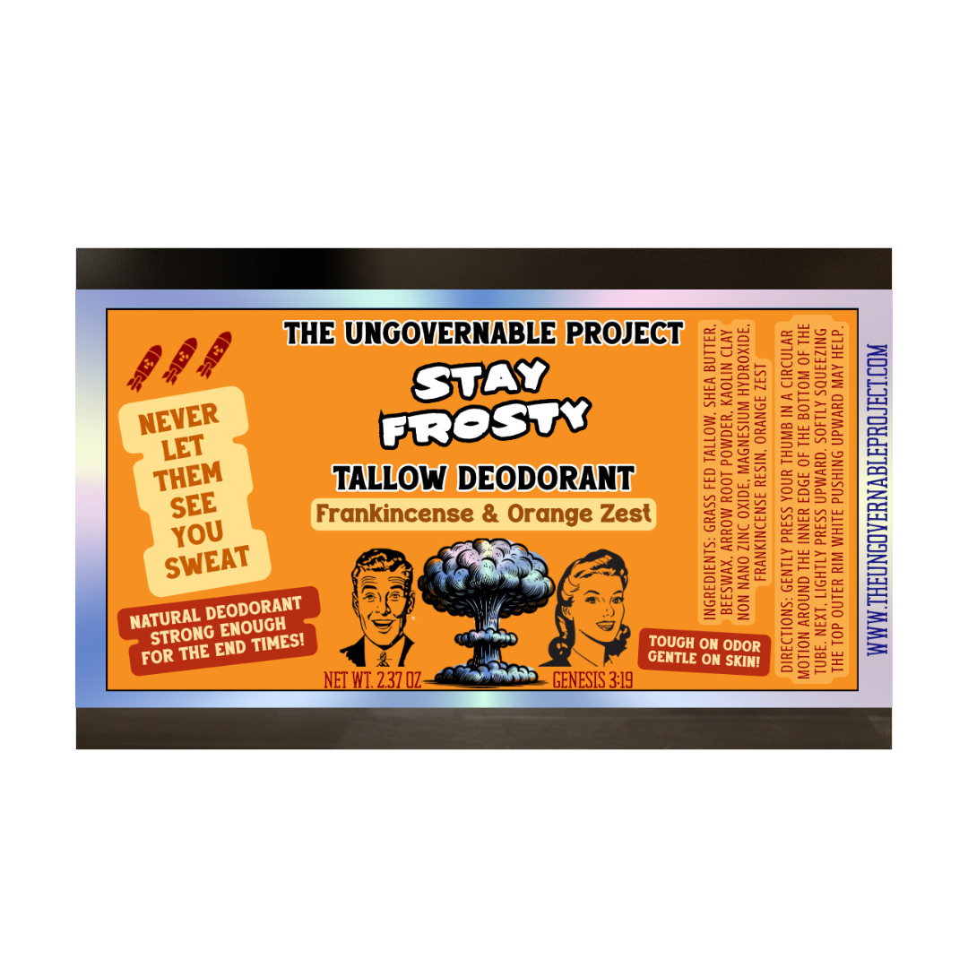 3 Pack Stay Frosty Deodorant