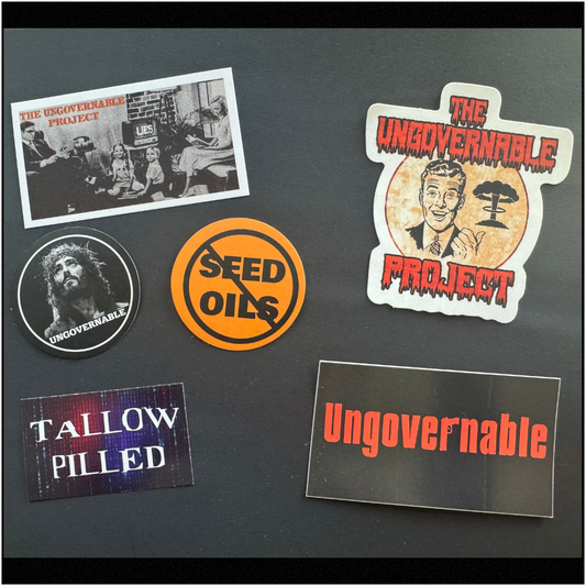 Ungovernable 6-Sticker Pack